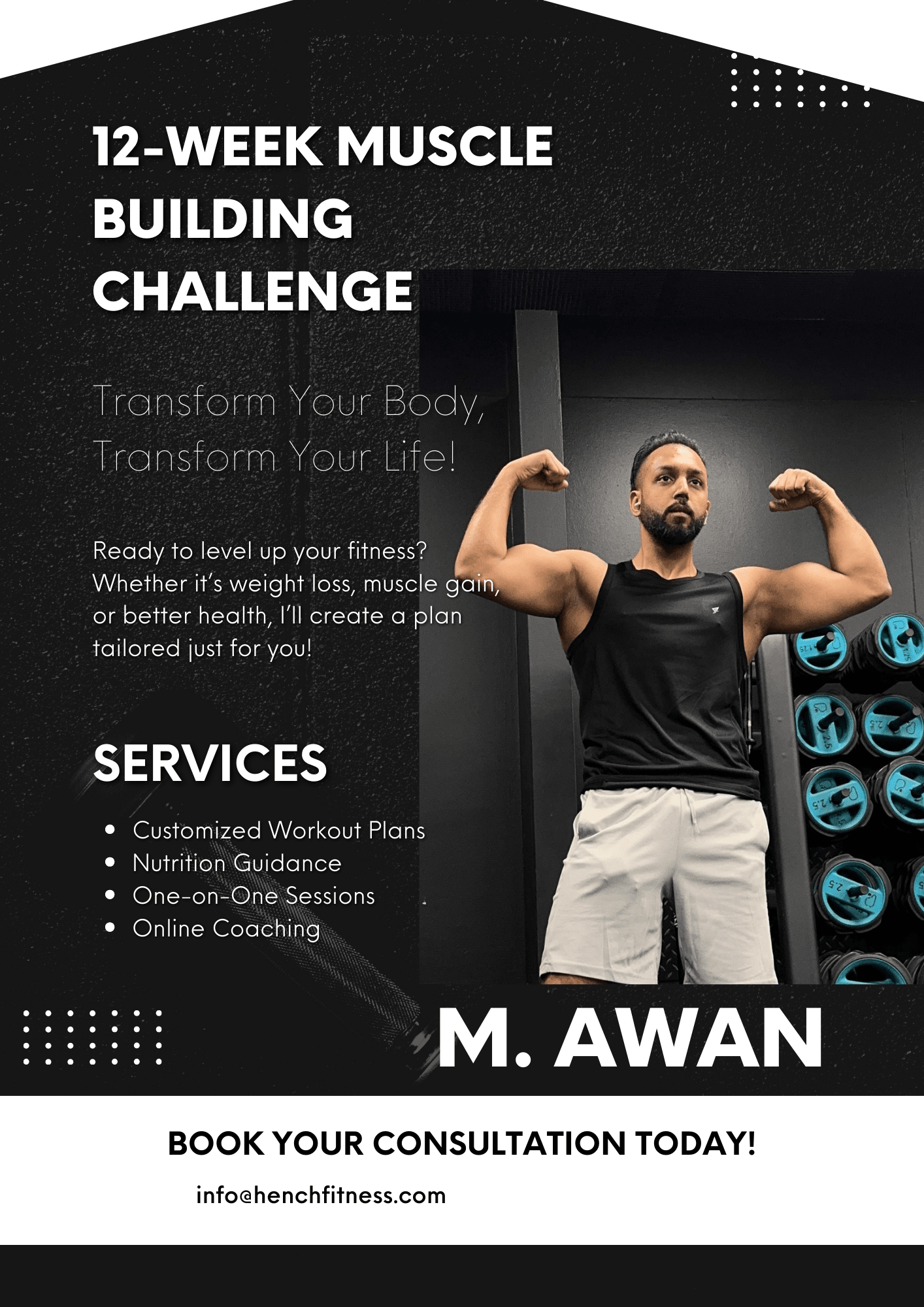 12-Week Muscle Building Challenge