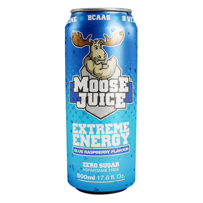 Muscle Moose Moose Juice (Blue Raspberry) 12x500ml