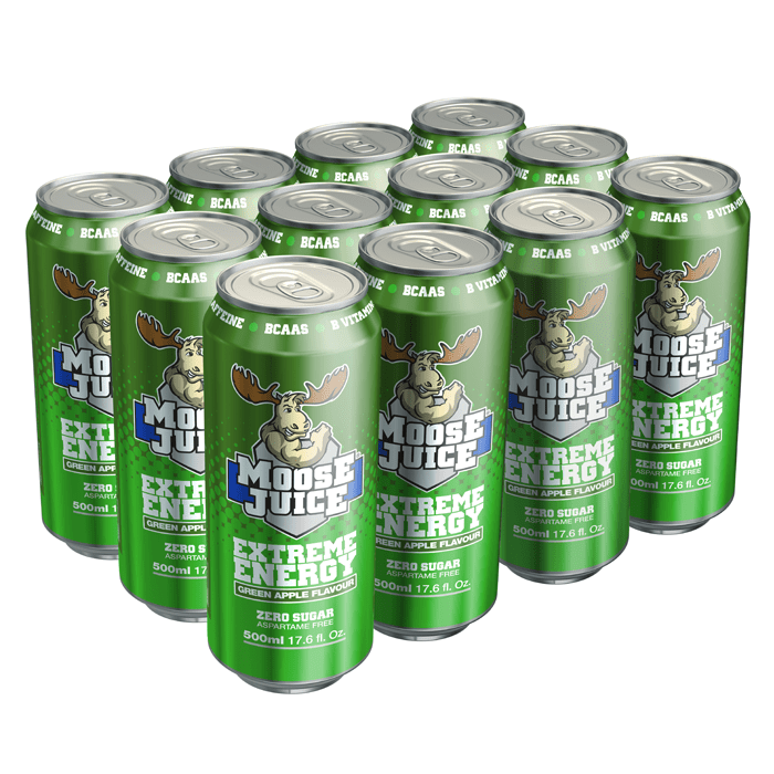 Muscle Moose Moose Juice Green Apple 12x500ml